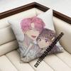 For Tamon-Kun Ima Docchi Fukuhara Tamon Utage Kinoshita Throw Pillow Case Sham 45X45Cm 35X35Cm Square Home Pillowcase Cushion