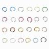 1080pcs/Box 6mm Colorful Aluminum Jump Ring Opening Ring Split Ring for DIY Jewelry Making Necklace Crafts Accessories