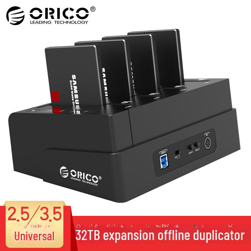 ORICO 6648US3-C Stacja dokująca USB 3.0 z czterema slotami na HDD z funkcją klonowania offline 1-do-3