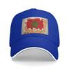 Sandwich Baseball Cap for Men & Women, 3-Layer Contrast Design Adjustable Hat, Lightweight Durable Cap