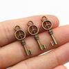 20-50pcs Alloy Metal Key Charms Pendant DIY Jewelry Making Accessories Findings for Earrings Necklace Bracelet