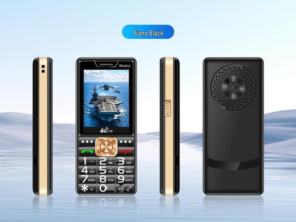 Super Strong Signal 4G/5G Elderly Phone - Long Standby, 90-Day Battery, Full Netcom Capability
