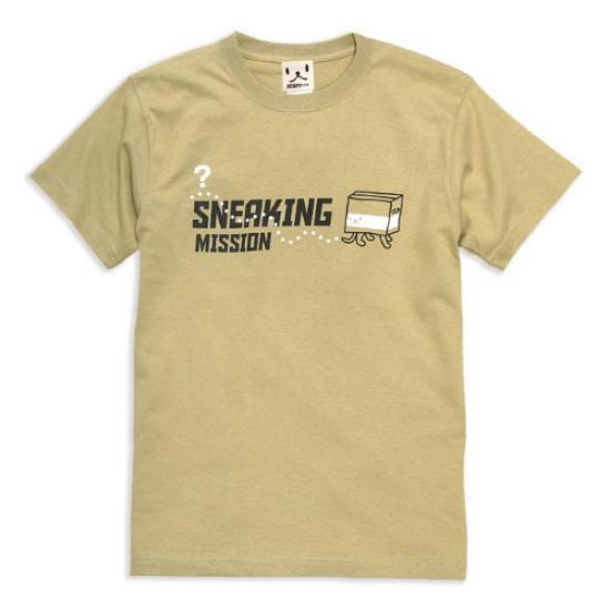 

Cat print for cat SNEAKING MISSION cardboard M [Scorpy] T-shirt lovers,
