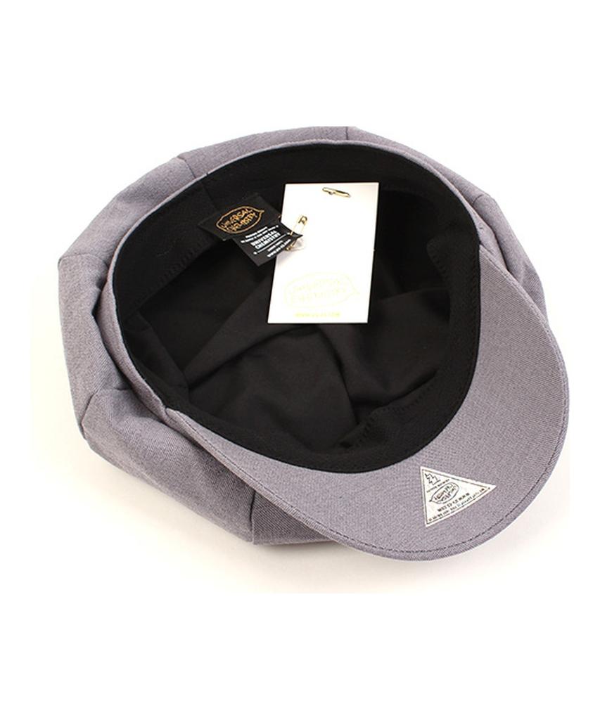 Yunibeosyeolkemiseuteuli Cool Gray Linen Newsboy Cap