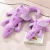 Multi-color Plush Snow Dragon Dinosaur Doll - Child's Companion Gift