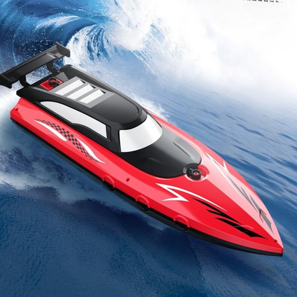 RC Battery Boat Ship 2.4Ghz High-Speed Remote Control Racing Ship Water Speed Boat Child Model Kids Boys Outdoor Pool Toys Gifts