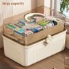 Multi-layer Medicine Box for Home Use,Large-capacity Medicine Organizer,Drug Organizer,Medicine Storage Box,First Aid MedicalBox