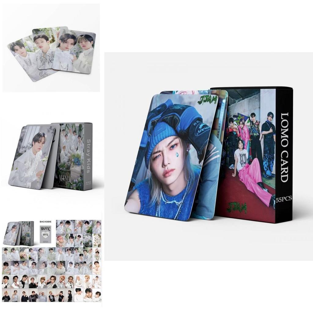 Stray Kids Lomo-fotokort Kpop-fanmerchandise för samlare och presenter