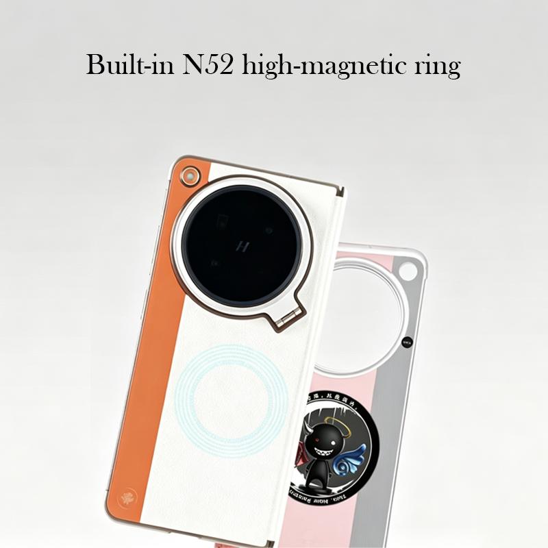 Original Magnetic Case For OPPO Find N6 Wireless Charging Back Cover Case for