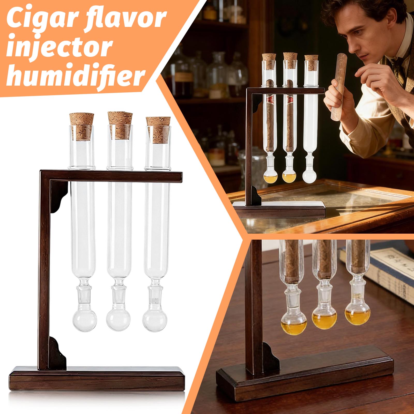 

A Set Of Plus A Wooden FrameInfuser Humidifier One Size