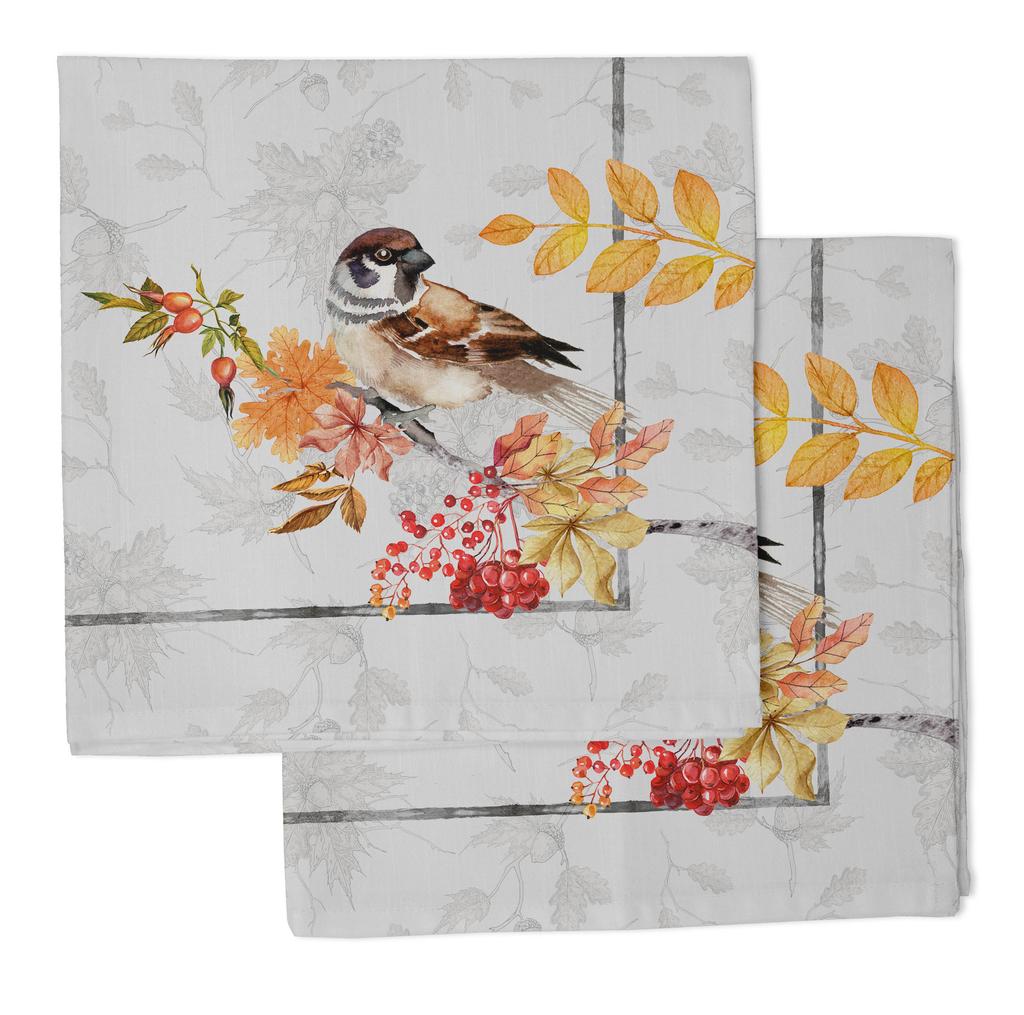 Vargottam Luxury Collection Dinner Table Linen Decor Cotton Napkin Printed Fabric Reusable Napkins Set Of 12, 20   X 20   - Asian