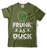 Frunk als Ente Lustiges T-Shirt Irish Pub Trinkparty T-Shirt St. Patrick's Geschenk T-Shirt