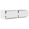 TV Cabinets 2 pcs White 80 x 31 x 25.5 cm Engineered Wood