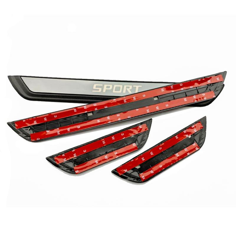 Akcesoria Samochodowe Do Toyota C-HR CHR Ochrona Progu Drzwi Listwa Pedału Dekoracja Zewnętrzna Naklejki Stylizacyjne Progu