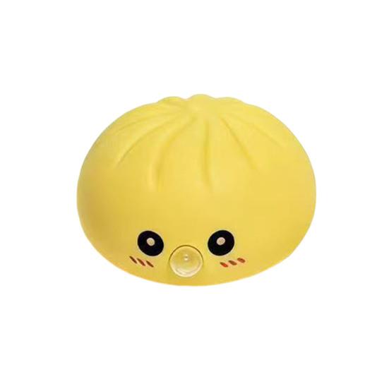 

Rice Dumpling Squeeze Toy Soft Stress Relief Balls Cute Blow Bubbles Shape Skin-Friendly Fidget Toy for Adults жовтий