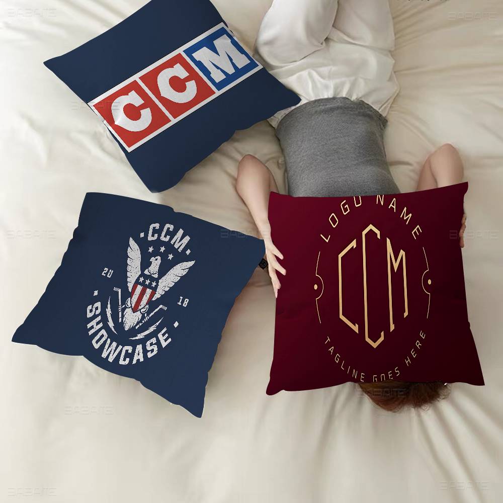 C-CM Hockey Doormats Home Personalized Pillow Dust Cover Bedroom Kids Party Decoration Pillowcase Birthday Children Gift