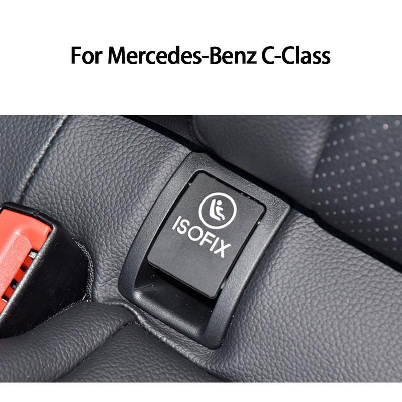Switch Cover ISOFIX Cover Truck Auto Car Accessories Black Parts Replacements 1 Pc 63 * 48 * 40mm A2059200513 ABS