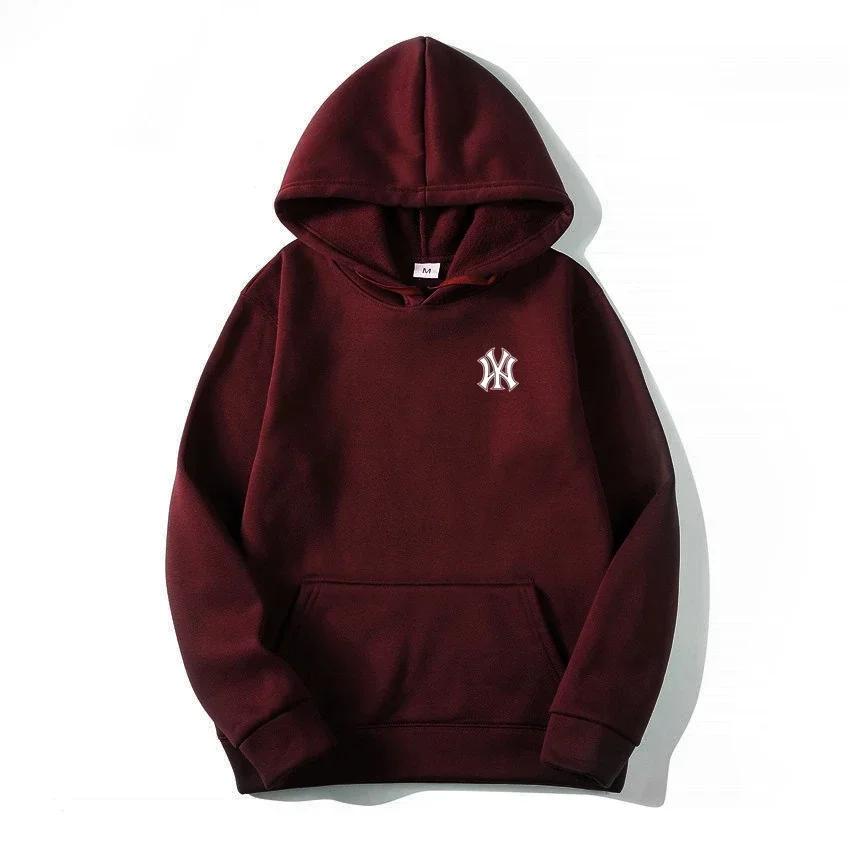 Men's casual and fashionable hoodies, sweatshirts, autumn and winter outdoor sweatshirts, popular font printed pullovers