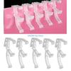 Clear Valance Clips 20 Pieces 2Inch Plastic Blind Retainer Holder Clips for Window Blind Valance Horizontal Blinds Parts D57B
