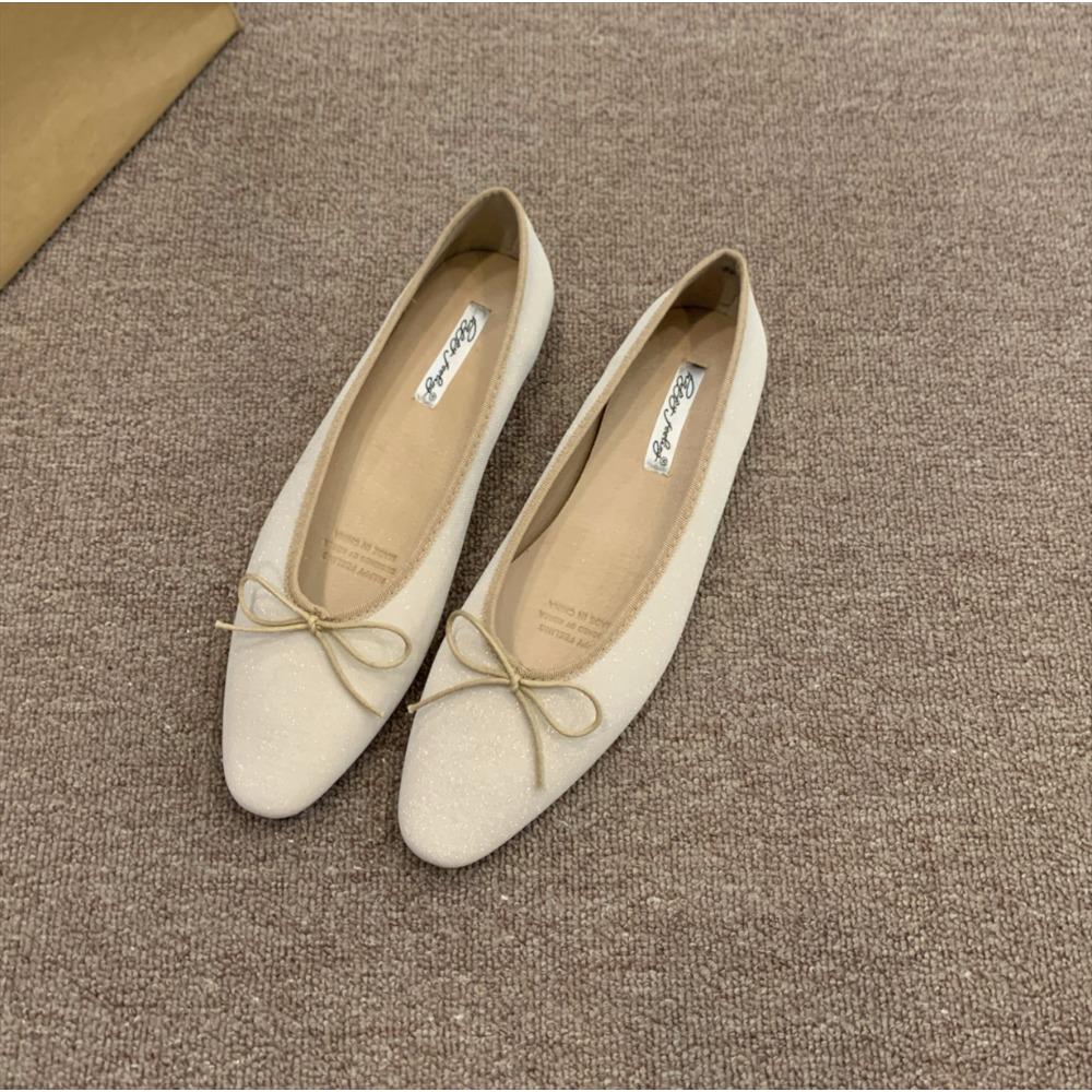 

Модные женские туфли-балетки, неглубокие повседневные лоферы, весенняя мода, кожаные сандалии, тренд, для ходьбы, платья, уютный бренд, женские кроссовки 35 светло-желтого