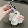 Luxury Ceramic Cloud Four-Ball Lotion Dispenser, Shower Gel, Face Cleanser, Shampoo, Hand Soap
