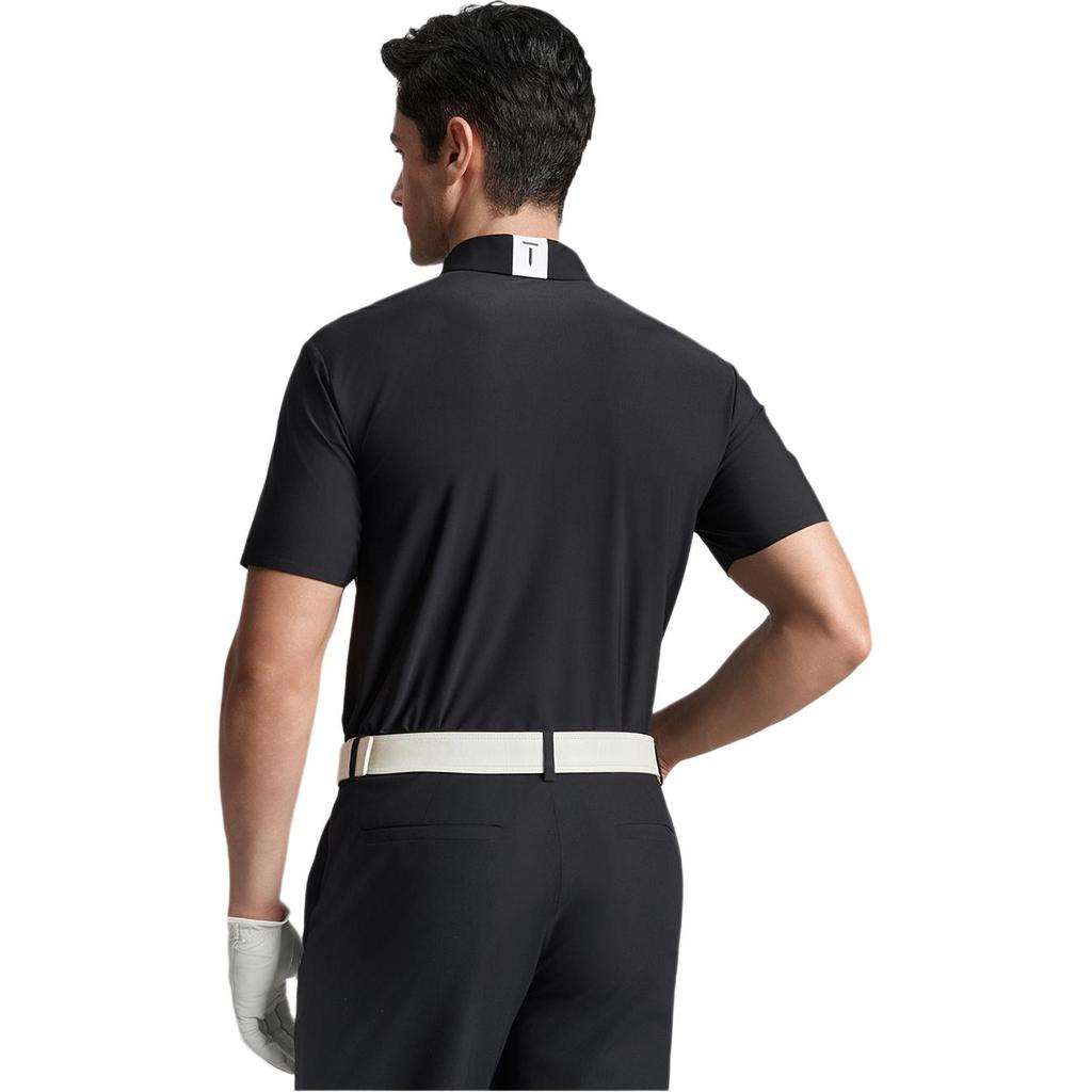 FILA Golf Series Outdoor Knit Pullover Casual Short Sleeve Polo Shirt Men tops A11M535114F-NV