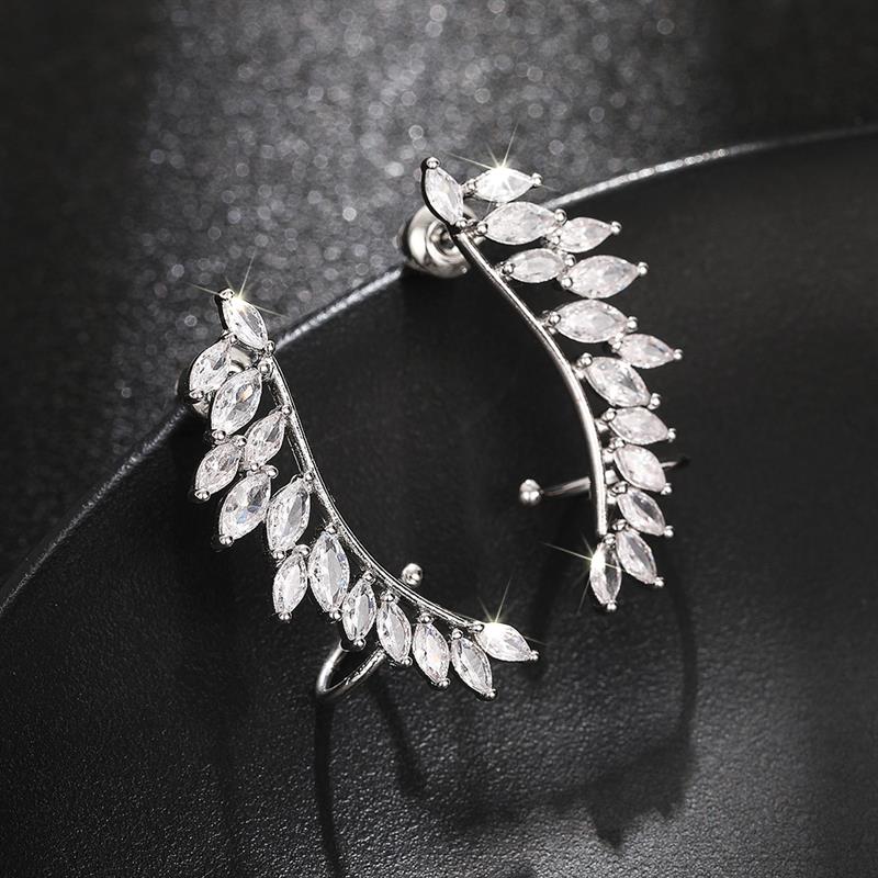 Xiaomi Huitan Fresh Style Women Stud Earrings Inlaid Shining Cubic Zirconia Elegant Wedding Party Lady Fashion Accessories Jewelry