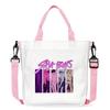 Anime Cartoon Print Office Worker Commuter Portable Messenger Bag Student Large Capacity Casual Handbag