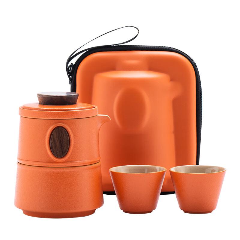 Shangqi Bamboo-Inspired Portable Tea Set