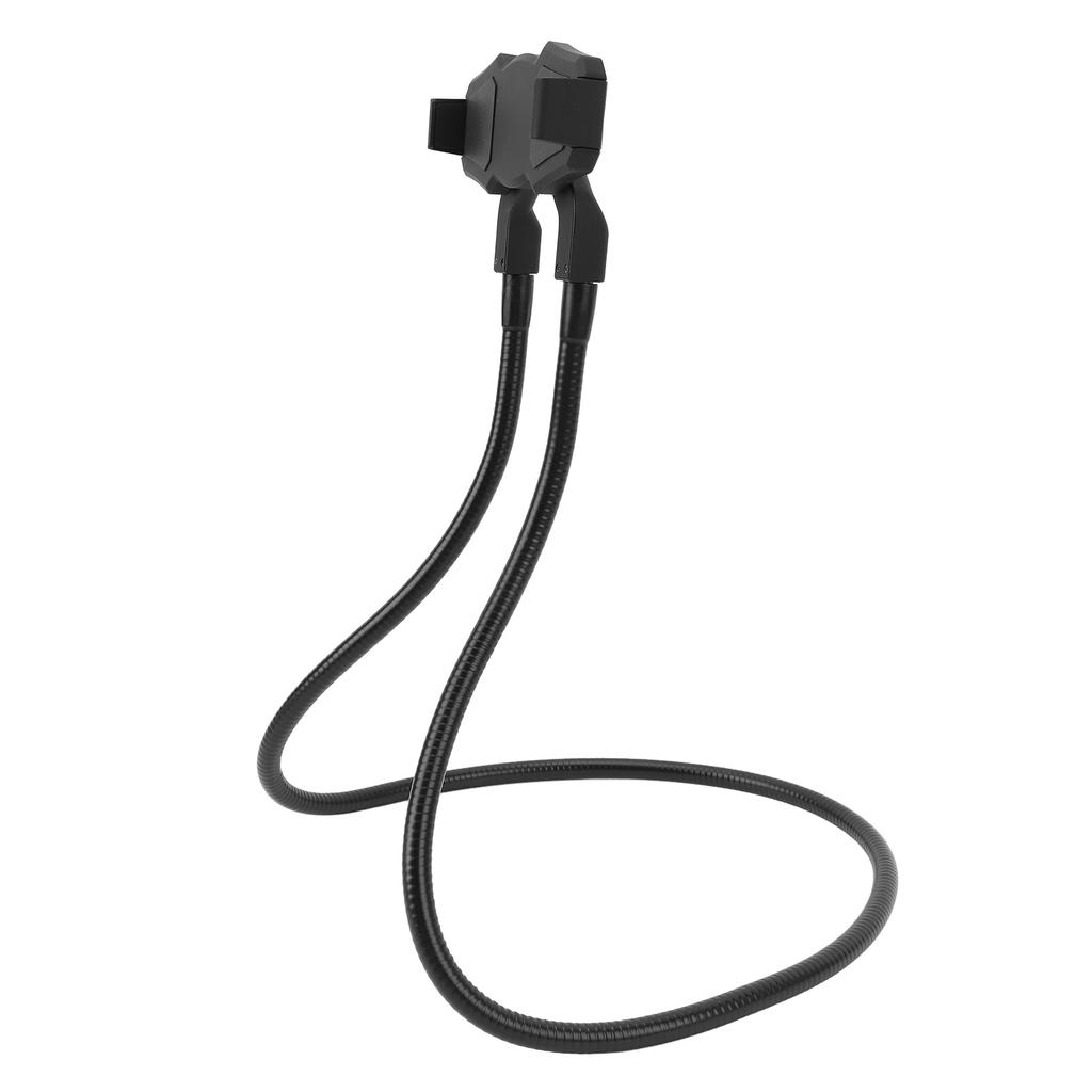 Neck Phone Holder 360 Degree Rotating Hands Free Bendable Gooseneck Phone Tablet Stand for Selfie Live Streaming