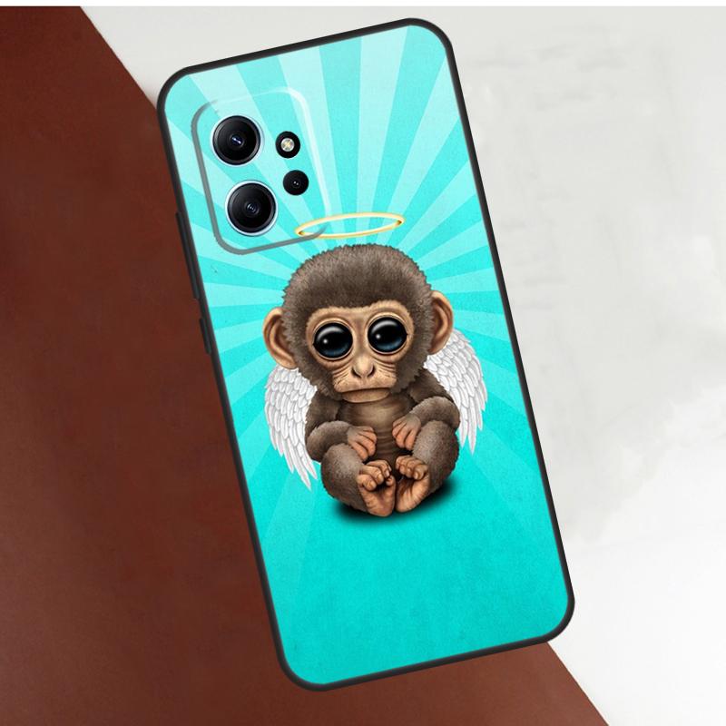 Monkey Gorilla Ape Baby Case For Xiaomi Redmi Note 12 11 10 8 9 Pro 12S 11S 10S 9S Coque For Redmi 12 9C 10C 12C