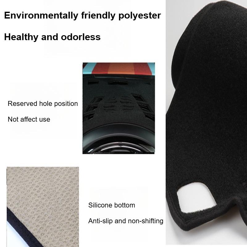 1PC Car Dashboard Panel Mat Sunscreen Non-Slip Pad For Mini Cooper F54 F56 F55 F60 R56 R55 R60 R61 Car Accessories