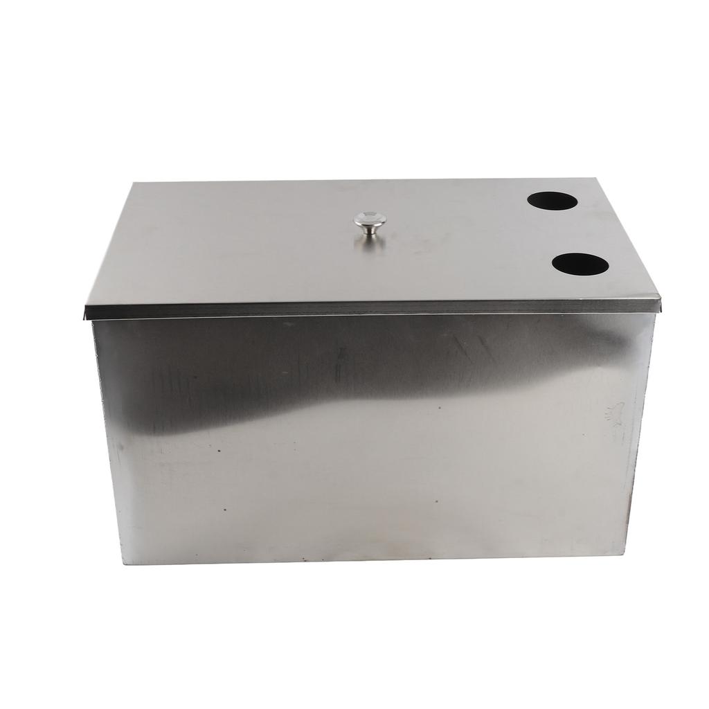 Fettabscheider Oberer Zulauf 500x300x295mm Edelstahl Öl-Wasser-Separator Gewerbefett