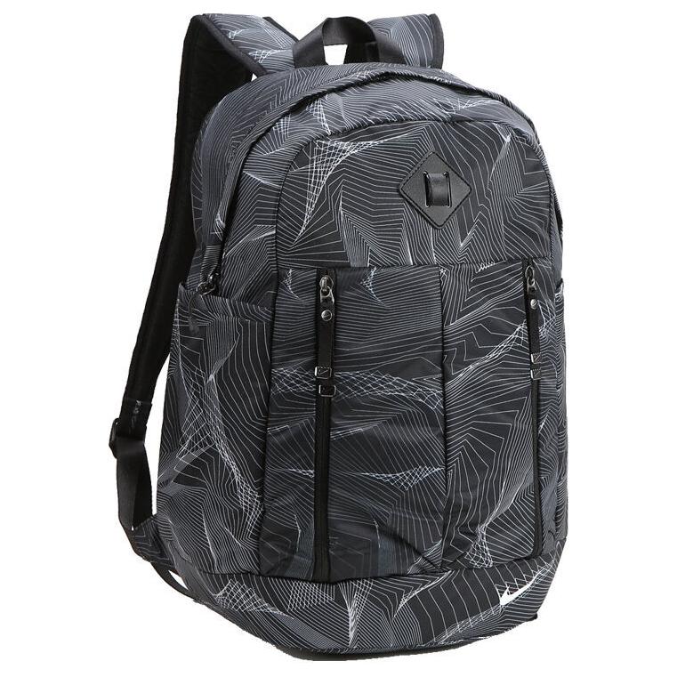 Nike Polyester Backpack Regular Unisex Black Casual BA5242-013