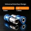 M10 Interface Magnetic Bit Holder, Universal Screwdriver Steel Sleeve Magnetizer Ring