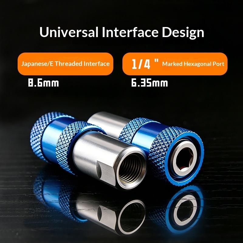 M10 Interface Magnetic Bit Holder, Universal Screwdriver Steel Sleeve Magnetizer Ring