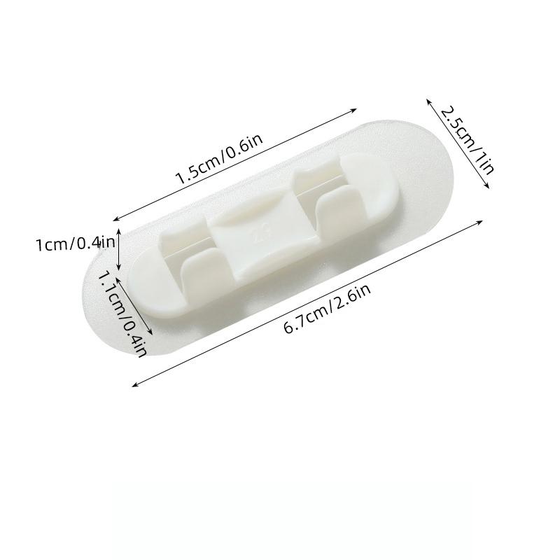3Pcs Cable Organizer Clip Electric Wire Fixed Organization Desktop Wire Manager Cord Holder USB Charging Data Line Bobbin Winder