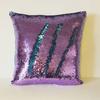Glitter Pillowcase With Sequins Cotton And Suede For Sofa Bed Decor