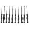 Bigking Carburetor Carburetor Adjustment Tool Stainless Steel Engineering Plastic with Storage Suitable for Most Small Engines Driver, 10-Piece Kit, +