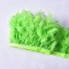 High-Quality Turkey Feather Edging, Colored Feathers, Fire Feather Edging For Weddings