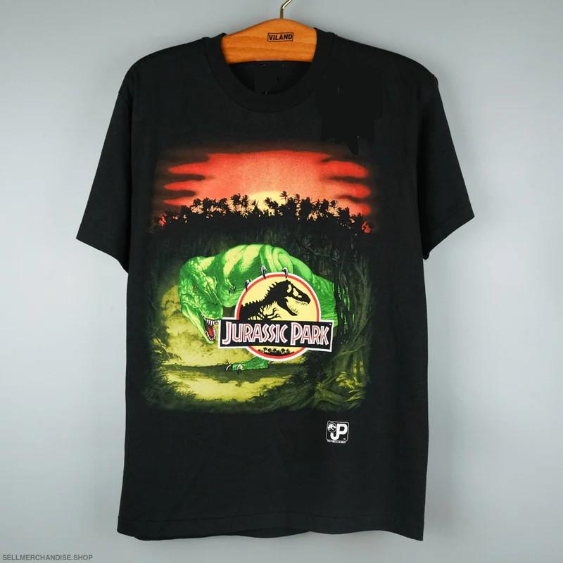 vintage 1990s Jurassic Park Movie t-shirt Deadstock Unisex T-Shirt L