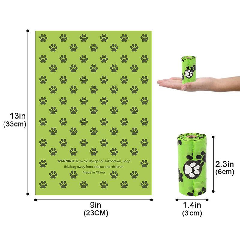 Eco Friendly Biodegradable Dog Poop Bags, Pet Waste Bags & Portable Pet Pooper Scooper Set