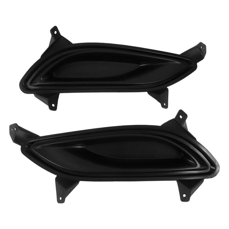 

For Hyundai Sonata 2011-2013 Front Bumper Fog Light Cover erts 865233S000 865243S000 Accessories чёрный