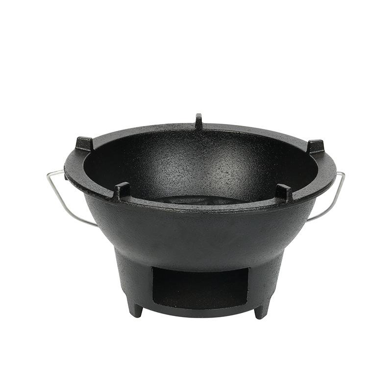 Grill Stove Barbecue Japanese Hibachi Iron Fire Small Charcoal Cast Bbq Portable Camping Indoor Style Tabletop Korean Outdoor