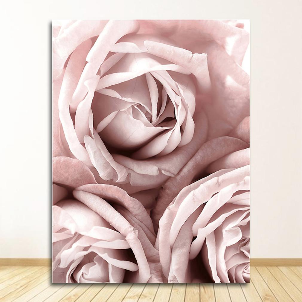 Picture Scandinavian Wall Art Living Room Decor Flower Poster Peony Print Roses Floral Canvas Painting