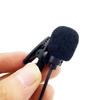 3.5mm Wired Lapel Microphone Lavalier Mic Clip Omnidirectional for Loudspeaker
