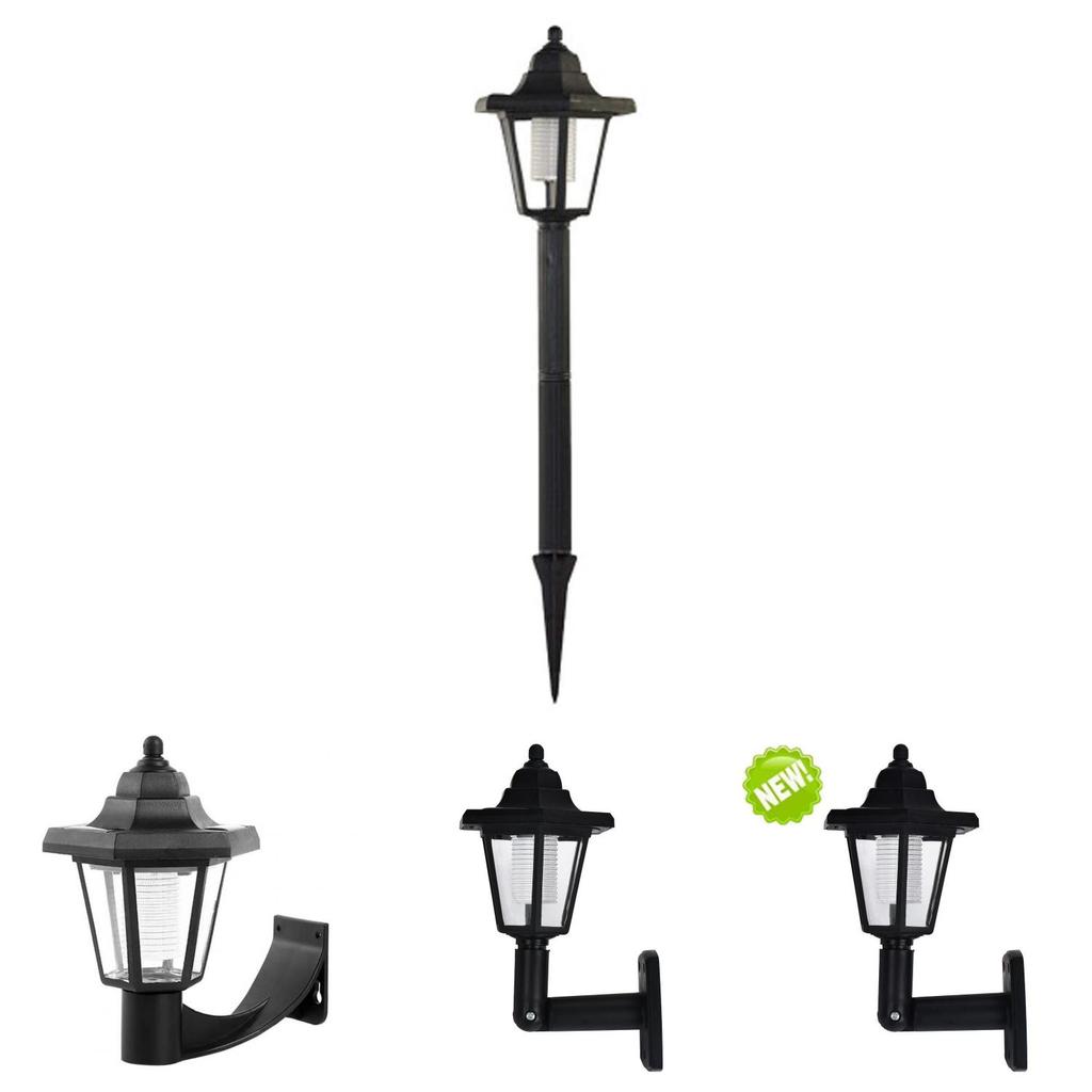 Retro Solar Hexagon Pathway Light Warm White Led For Villa And Lawn Decoration