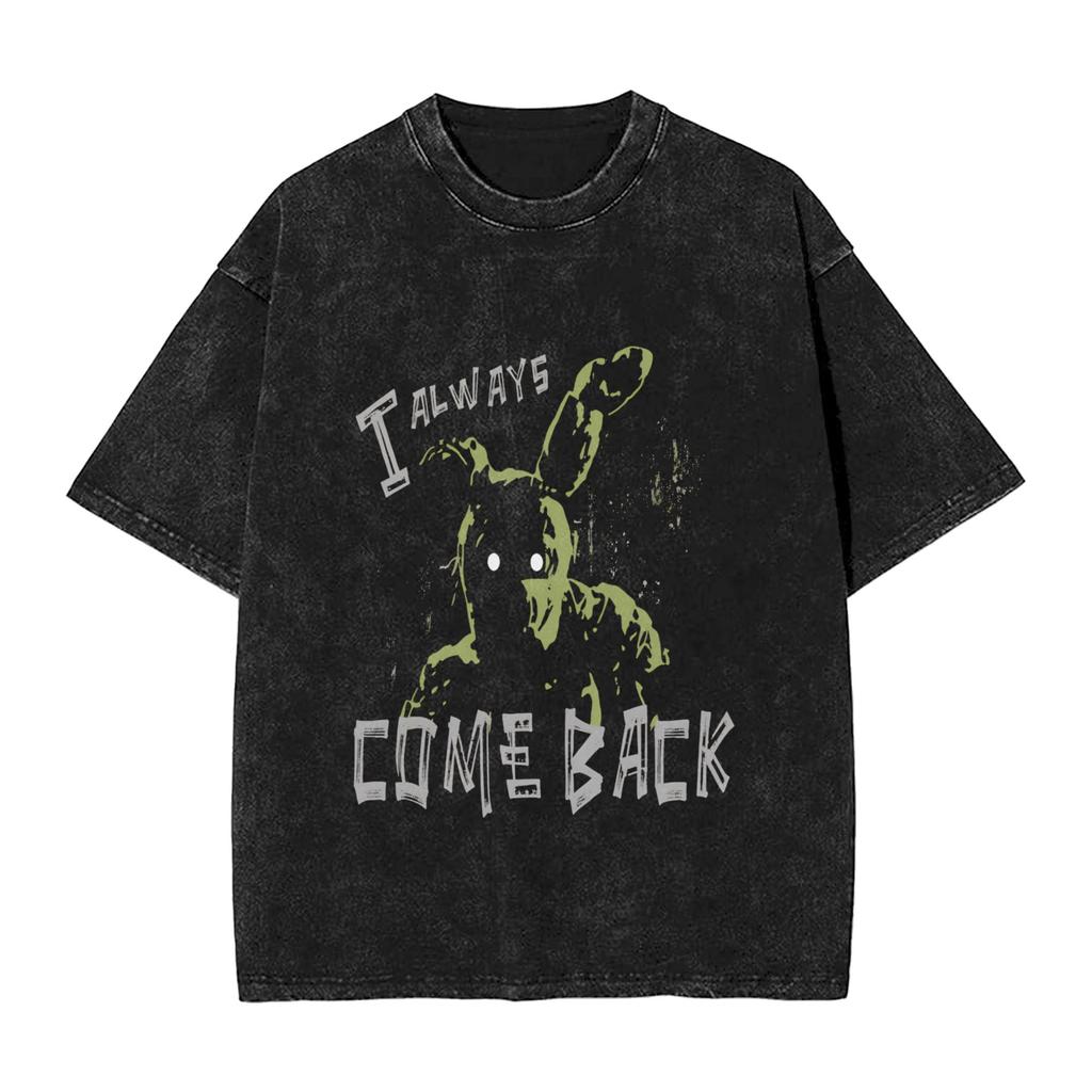 FNAF At Freddys TShirt Beach Awesome T Shirts Cotton Trendy Cool Tee Shirt For Male ShortSleeved Loose Tops