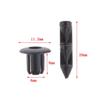 [No brand product] 50pcs 6mm hole plastic push type rivet