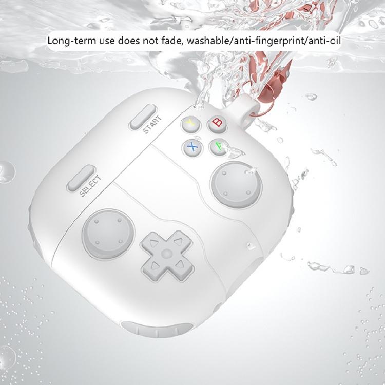 Gehäuse aus massivem Silikon für Emulieren von Schul-Spielkonsolen, Kopfhörer-Etui-Schale, leicht zu tragen